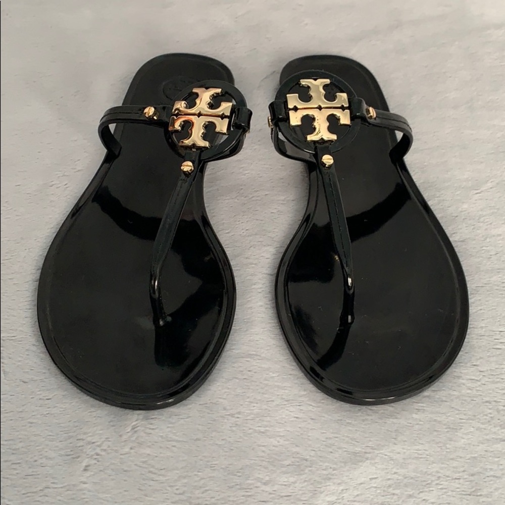 Tory Burch Mini Miller Jelly Thong Sandals Sz 9